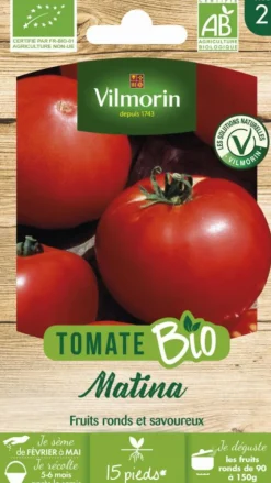 Tomate Matina Bio Vilmorin - graines à semer