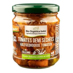 Tomates demi séchées Demeter à l'huile 190g