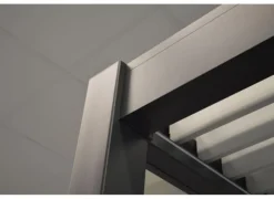 Tonnelle bioclimatique, lames motorisées, PROLOISIRS Zéphir - 6x4m en aluminium