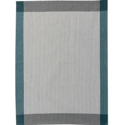 Torchon recyclé Dinis coloris bleu - 50 x 70 cm