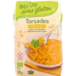 Torsades maïs et riz sans gluten 500 g