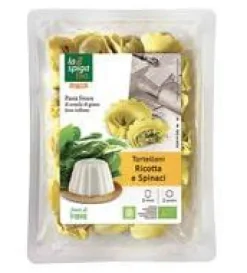 Tortellini ricotta et épinards bio en barquette La Spiga - 250 g