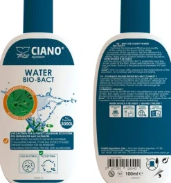 Traitement eau pour aquarium bio-bact, CIANO - 100ml