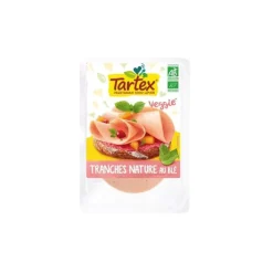 Tranches végétariennes nature au blé bio Evernat - 100 g