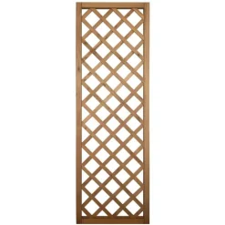 Treillis Pralou diagonal en bois naturel huilé 180x60 cm