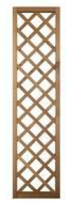 Treillis Pralou diagonal en bois naturel huilé 180x45 cm