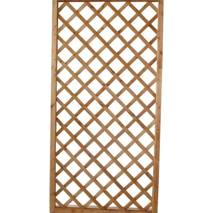 Treillis pralou mélèze huilé