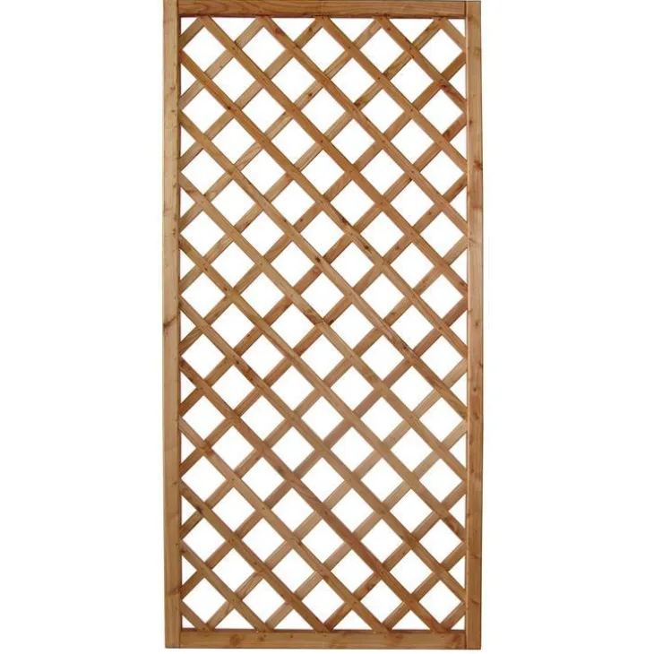 Treillis pralou mélèze huilé