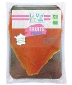 Truite fumée bio en tranches La Mer bio - 100 g