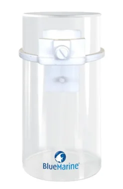 Tube d'alimentation pour aquarium coloris transparent Blue Marine - Ø 7 cm
