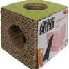 Tunnel en forme de cube en carton pour rongeurs 10 cm