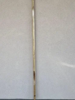 Tuteur en bois naturel brut pin écorcé Robin Hood - Ø 5 x H 200 cm