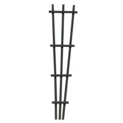 Tuteur mini-grimpant anthracite Jany Eventail - 0,3 x H 1,2 m