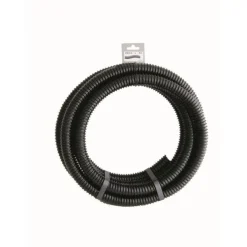 Tuyau prédécoupé noir de 5 m Ø25 mm