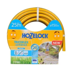 Tuyau Tricoflex Ultraflex coloris jaune Hozelock - 25 m x Ø 15 mm