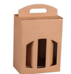 Valisette Atlanta en carton kraft, certifiée FSC® Cav Service - 24 x 18 x 12 cm