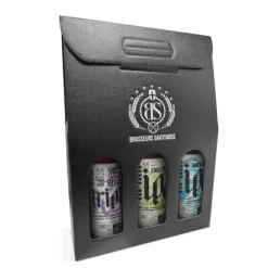 Valisette dégustation 3 bouteilles de bière Bio Nonne - 3 x 75 cl