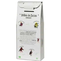 Valisette Drôles de zozios vin La Fauvette à Lunettes Demazet - 2 x 75 cl