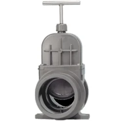 Vanne guillotine pour bassin en plastique robuste - SUPERFISH BASSIN, modèle standard - Ø 90 mm