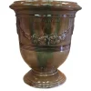 Vase Anduze mini flammé en terre cuite émaillée H 22 x Ø 17 cm