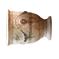 Vase Anduze patine en terre cuite H 68 x Ø 53 cm