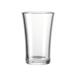 Vase Bloom en verre transparent de 22 cm