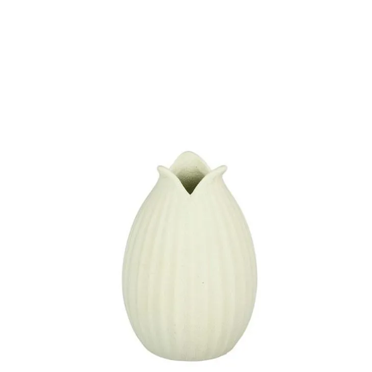 Vase coloris vert en dolomite - Ø 9 cm