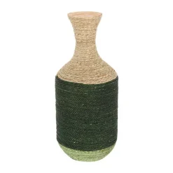 Vase en bambou pour fleurs séchées FSC 100% - Ø 23 x H 55 cm