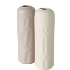 Vase en poterie Aliette - Ø 8 x H 25 cm