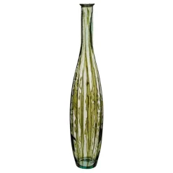 Vase en verre recyclé vert Palermo - Ø 20 x 100 cm