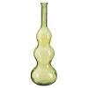 Vase en verre recyclé vert clair Benito - Ø 33 x H 100 cm