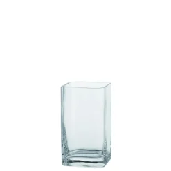 Vase en verre transparent Lucca - 11 x 20 cm