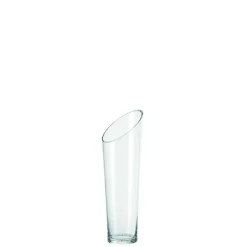 Vase ouvert Dynamic verre Ø12,5xH40 cm