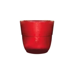 Vase Rebord coquelicot H 27 x Ø 30 cm