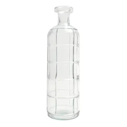 Vase transparent Grafika - Ø 10 x H 33 cm