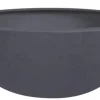 Vasque ronde gris anthracite Eda Basalt up - Ø 40 x H 16,5 cm