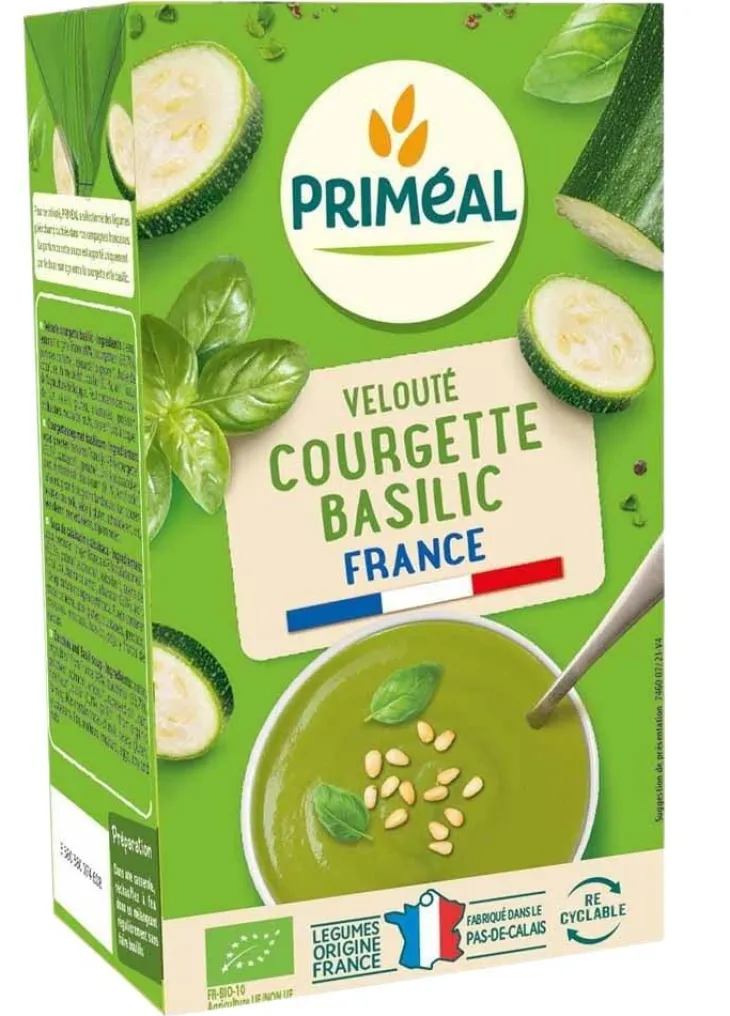 Velouté de courgettes et basilic - 1L