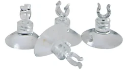 Ventouses aquatiques pour tuyau aquarium coloris transparent Zolux 4/6 mm - x 4