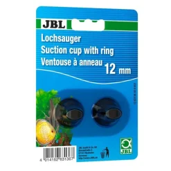 Ventouses de fixation pour un thermomètre d'aquarium ou de terrarium en caoutchouc coloris noir JBL – x 2