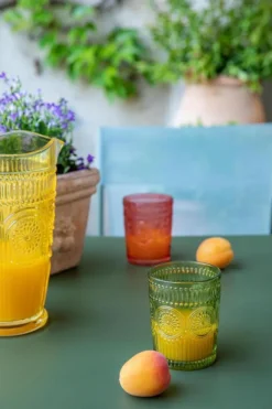 Verre coloris multicolore en verre coloré - Ø 7,9 cm