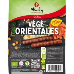 Végé orientales façon merguez 200 g