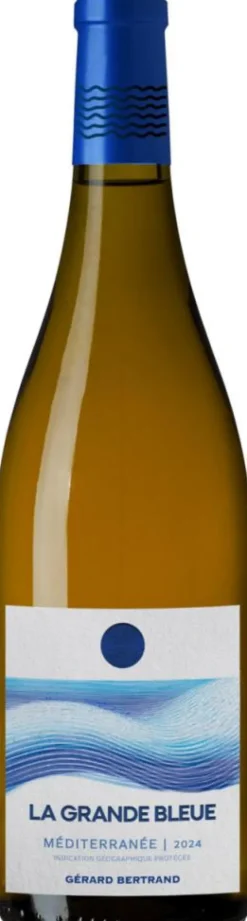 Vin blanc IGP Méditerranée bio La grande bleue Gérard Bertrand - 75 cl