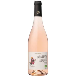 Vin rosé La Fauvette à Lunettes Demazet "Drôles de zozios" - Lubéron - Bouteille 75 cl