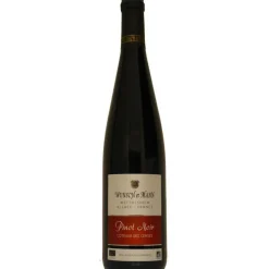 Vin rouge bio pinot noir d’Alsace - 75 cl