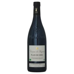 Vin rouge Côtes du Rhône Villages AOC Plan-de-Dieu bio - 75 cl
