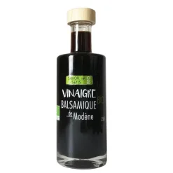 Vinaigre balsamique nature bio Savor et Sens - 25 cl