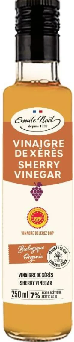 Vinaigre Xérès bio en bouteille de 25 cl