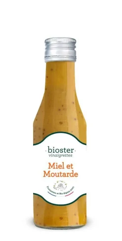 Vinaigrette miel et moutarde bio Bioster - 25 cl