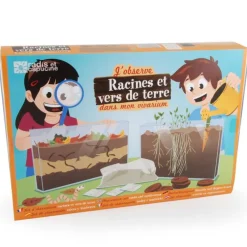 Vivarium Kit d’observation Visio nature plastique 30x60x22 cm (A partir de 6 ans)