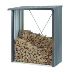 WoodStock 150 gris foncé métallique 157x102x199 cm